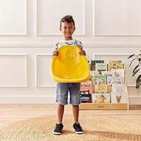 Vista 136 de ECR4Kids Leaf Asiento de suelo, silla mecedora, morado, 6 piezas