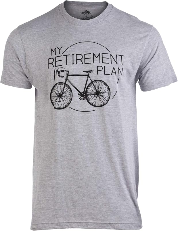 Mi Plan de Jubilación (Bicicleta) | remera divertida para hombre ciclista jubilado