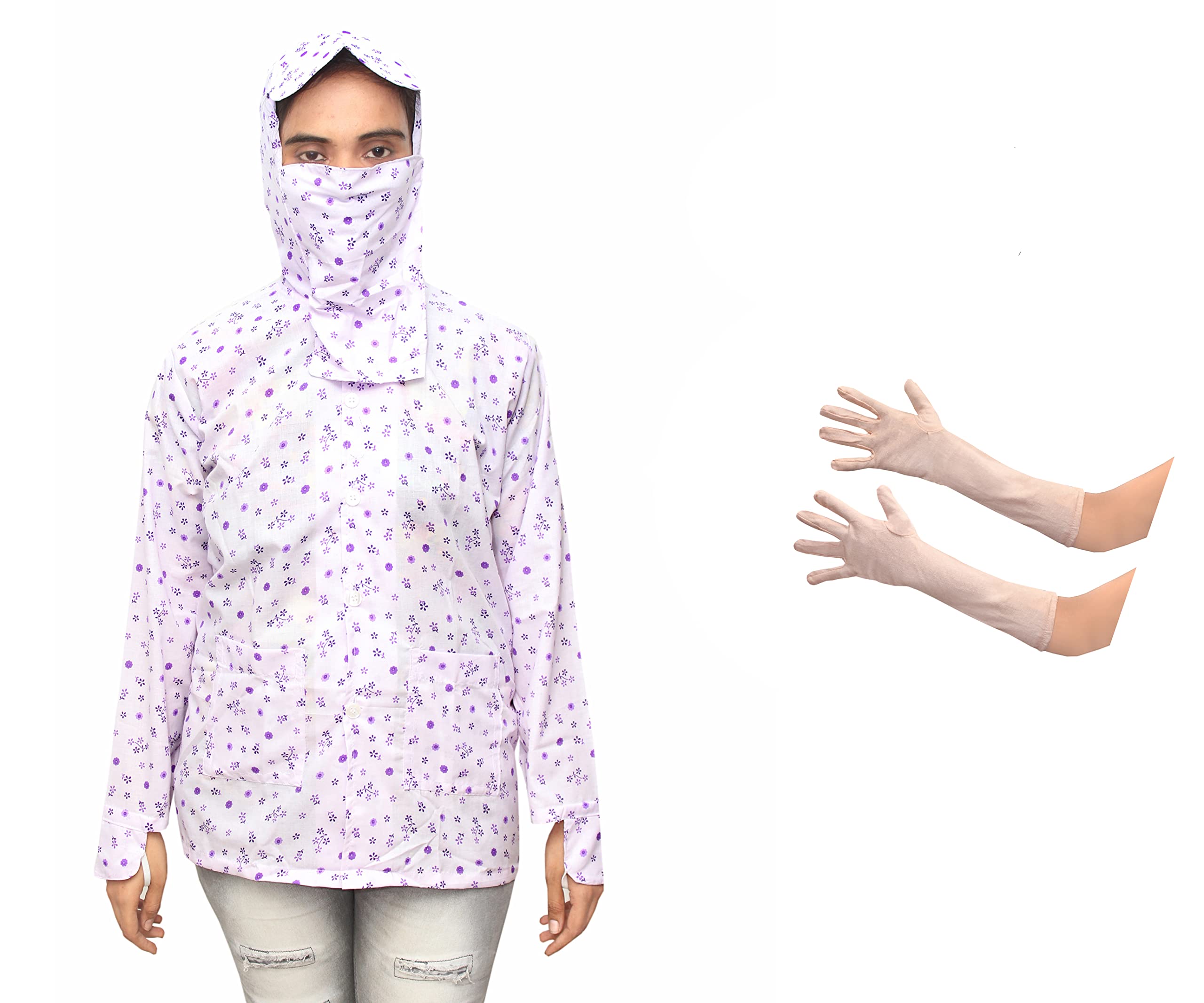 goodluck Mask SunCoat With FREE HandGloves-picture-27