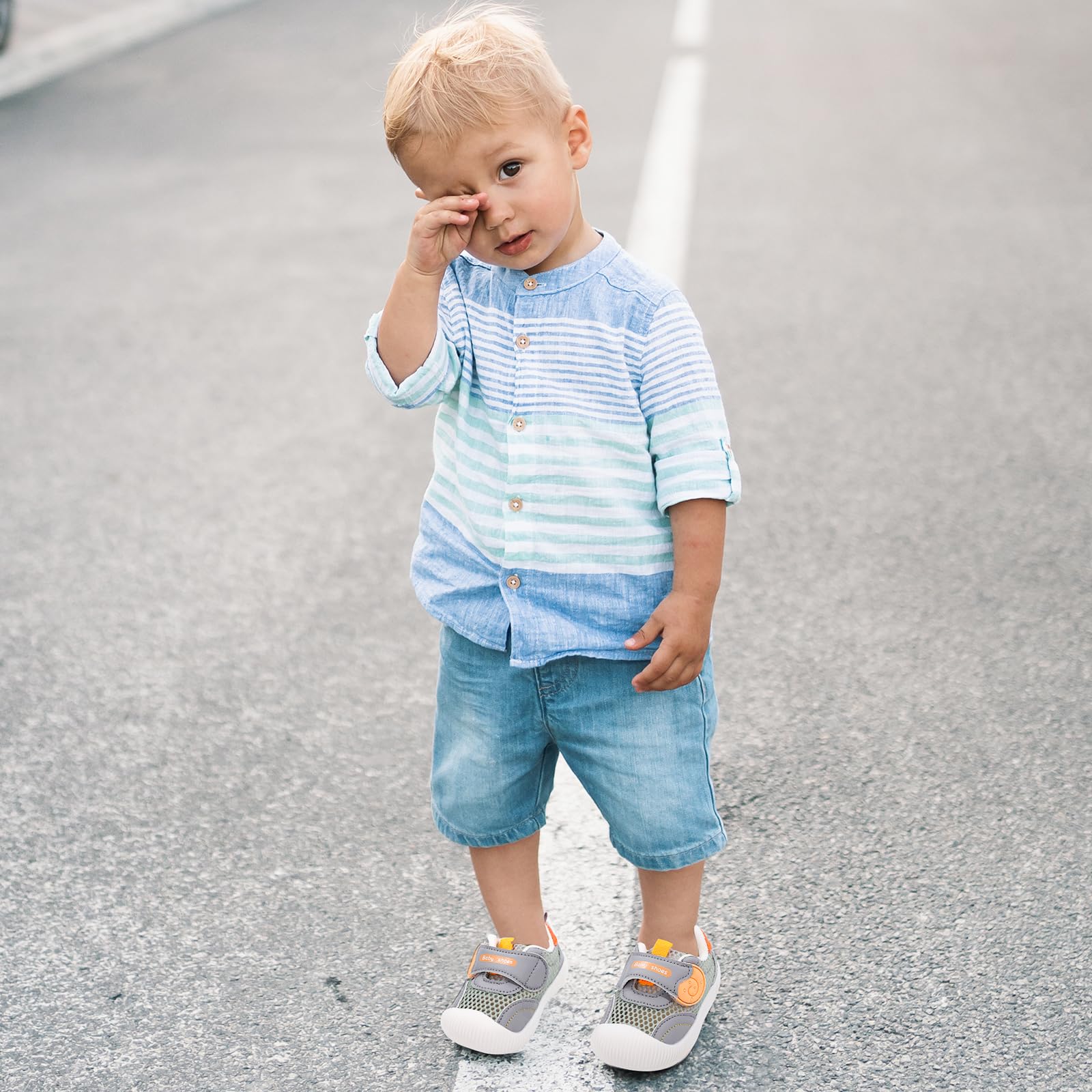 MK MATT KEELY Baby Boys Girls First Walking Shoes Toddlers Summer Breathable Anti-Slip Trainer Sneakers for Infant - 2