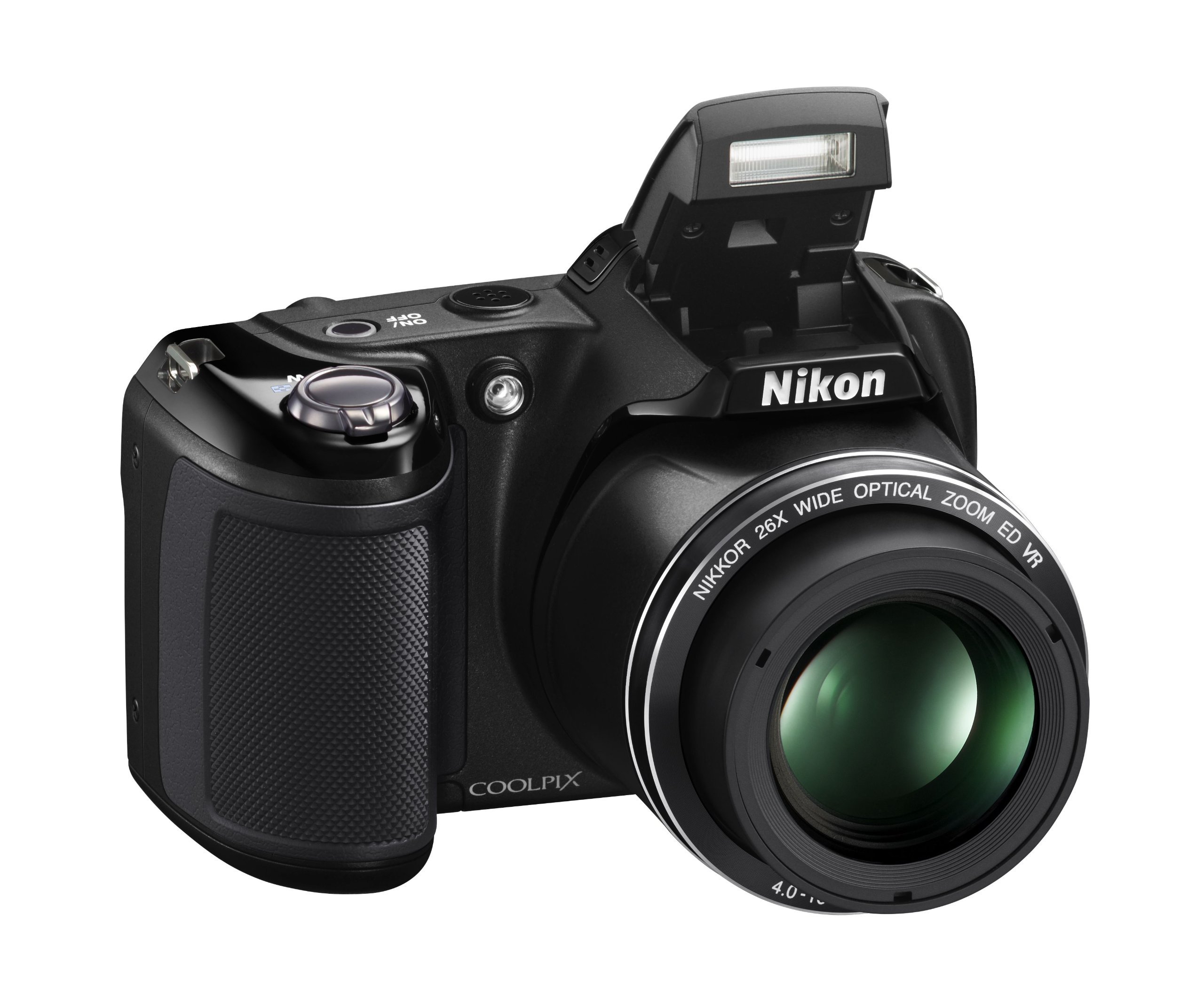 Nikon Coolpix L330 Digital Camera (Black) (Renewed)