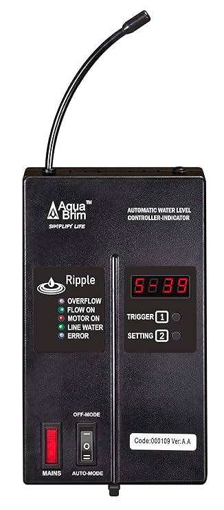Ripple Automatic Wireless Water Supply Controller with Digital Indication for Muncipal Corporation Water Supply Line