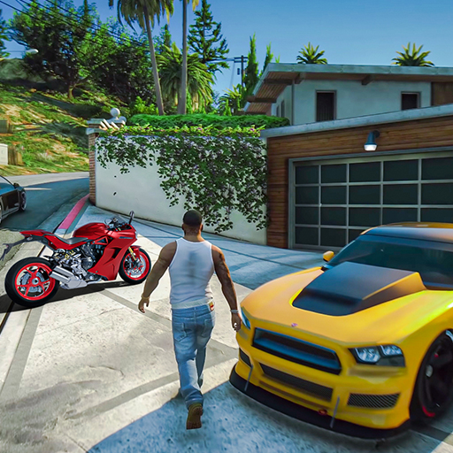 Gangster Car Games - Extreme Driving City Crime Simulator 2025