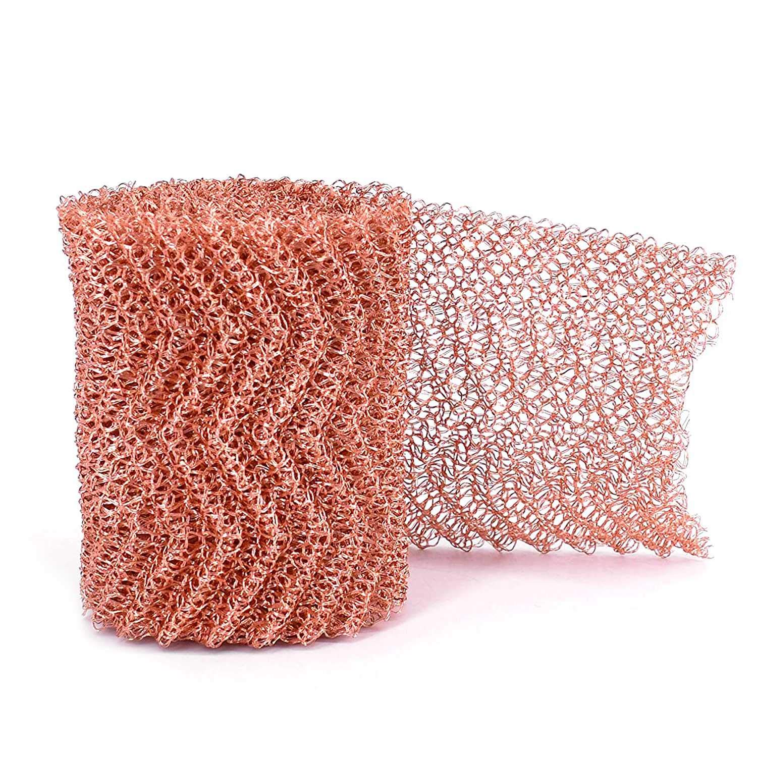 Cuasting Beer Brewing-4 Wires Pure Copper Mesh Woven Filters Sanitary Food Grade For Distillation Moonshine Home Brew Beer 1.5M