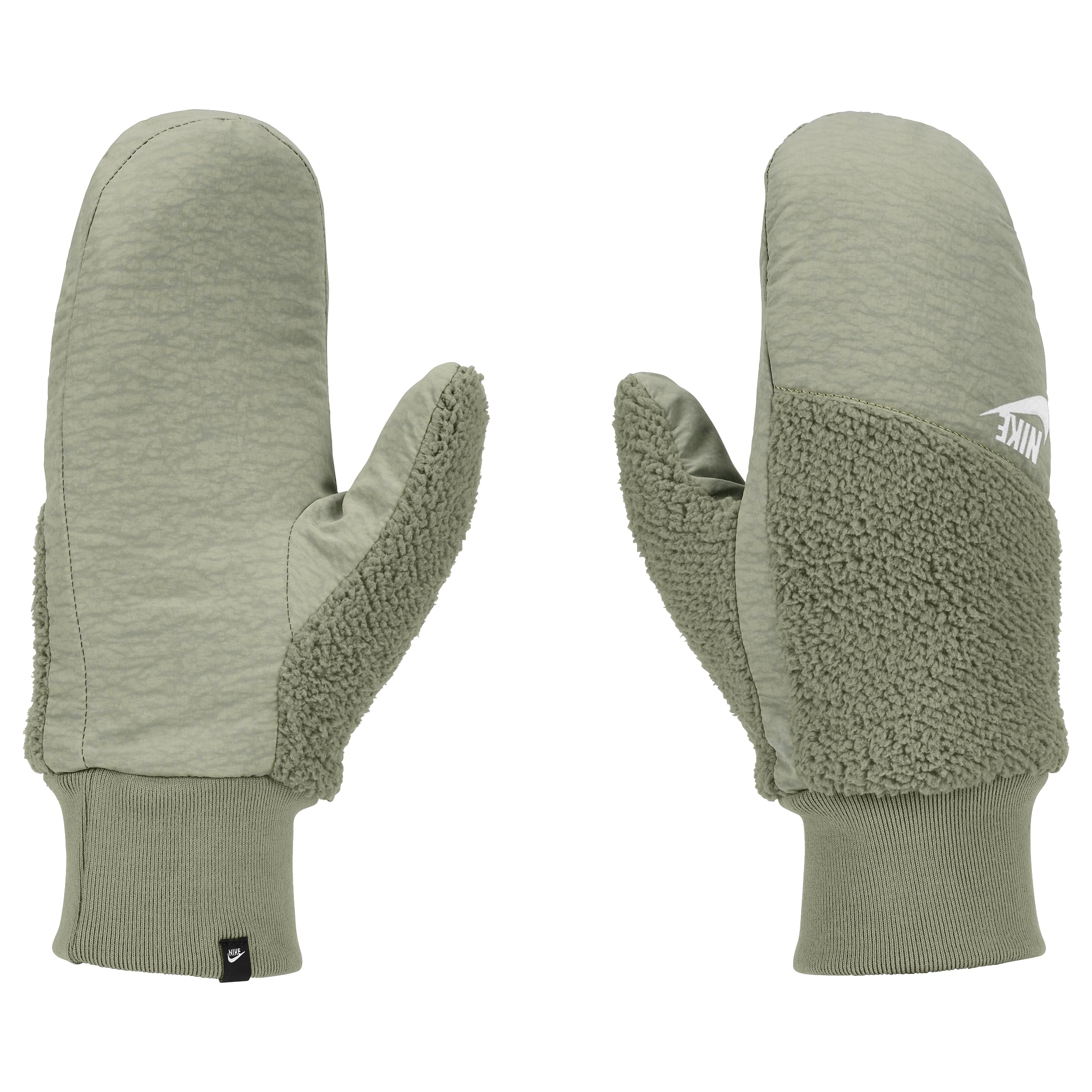 NIKE High Pile Fleece Handschuhe Winter Handschuhe Outdoor warm weich, Light Army/Jade Horizon/White, XL