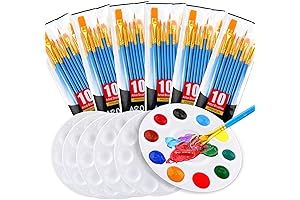 Premium Paint Tray Set with Nylon Brush Head