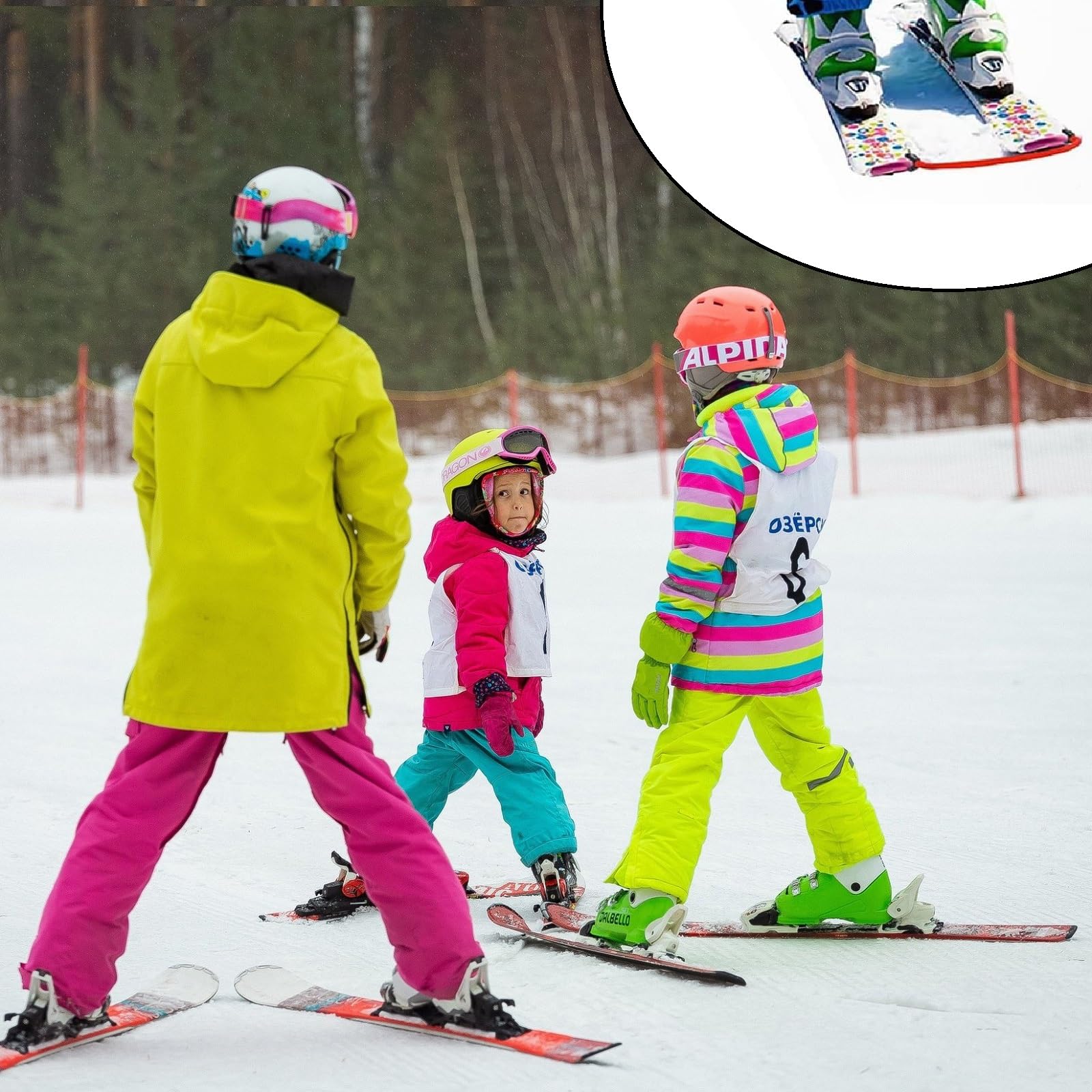 Connecteur de Pointe de Ski, Aide à l'Entraînement pour Débutants