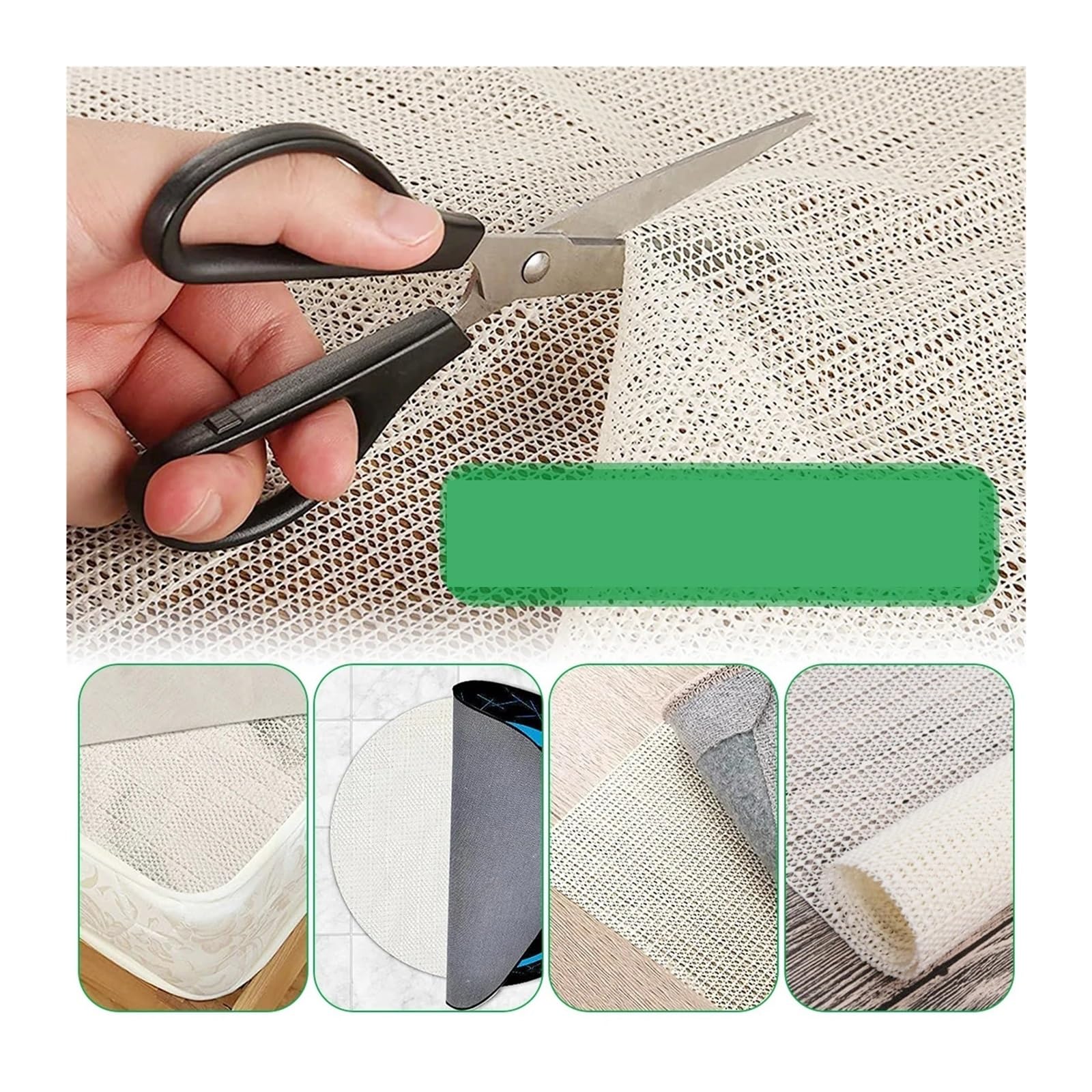 Antideslizante para Alfombras Home Non-Slip Carpet Underlay PVC Multi Purpose