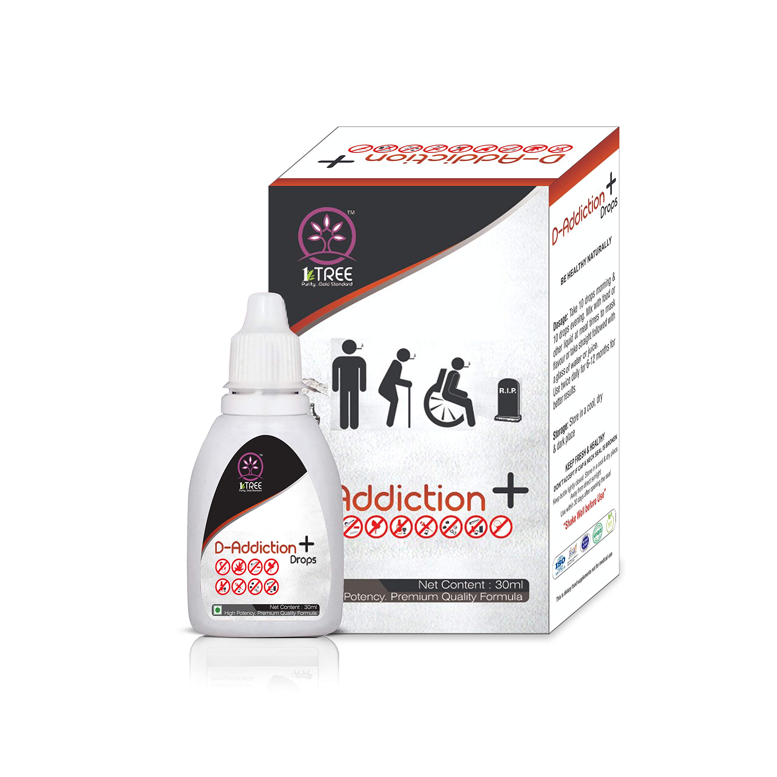 1Tree Deaddiction Drops-Anti Addiction Drops-Nasha Band-Nasha Mukti Drops-Helps To Stop Alcohol and Smoking 30ml (B0BJ8WB8CT) Amazon Price History, Amazon Price Tracker