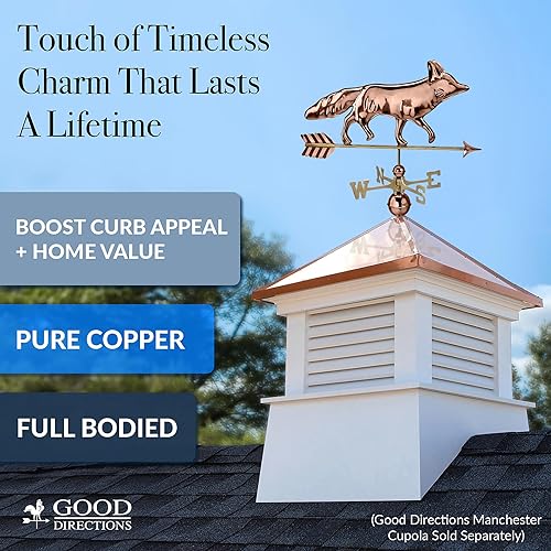 Miniatura 6 de Good Directions Veleta Fox Pure Copper