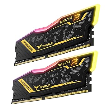 PCパーツ DDR4 16GB (8GBx2) T-FORCE DELTA TUF Team T-Force Delta TUF Gaming Alliance RGB 16GB (2 x 8GB