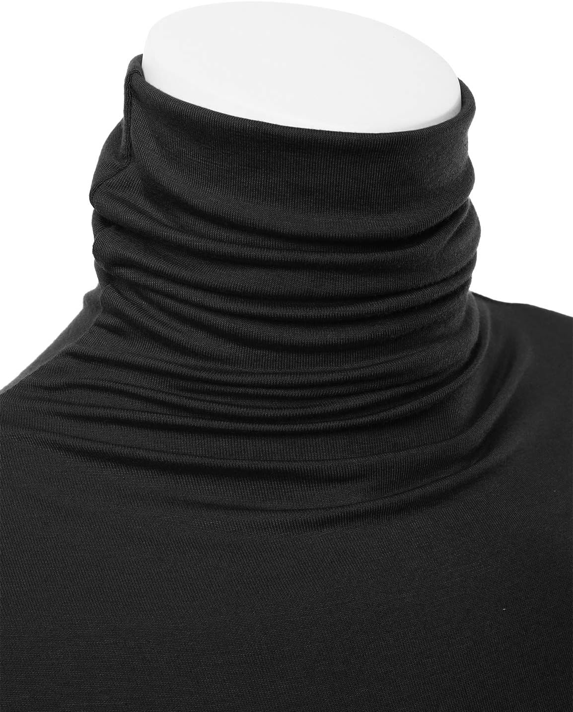 Womens Premium Long Sleeve Turtleneck Lightweight Pullover Top Sweater (S-3X, Made in USA) - Image 4