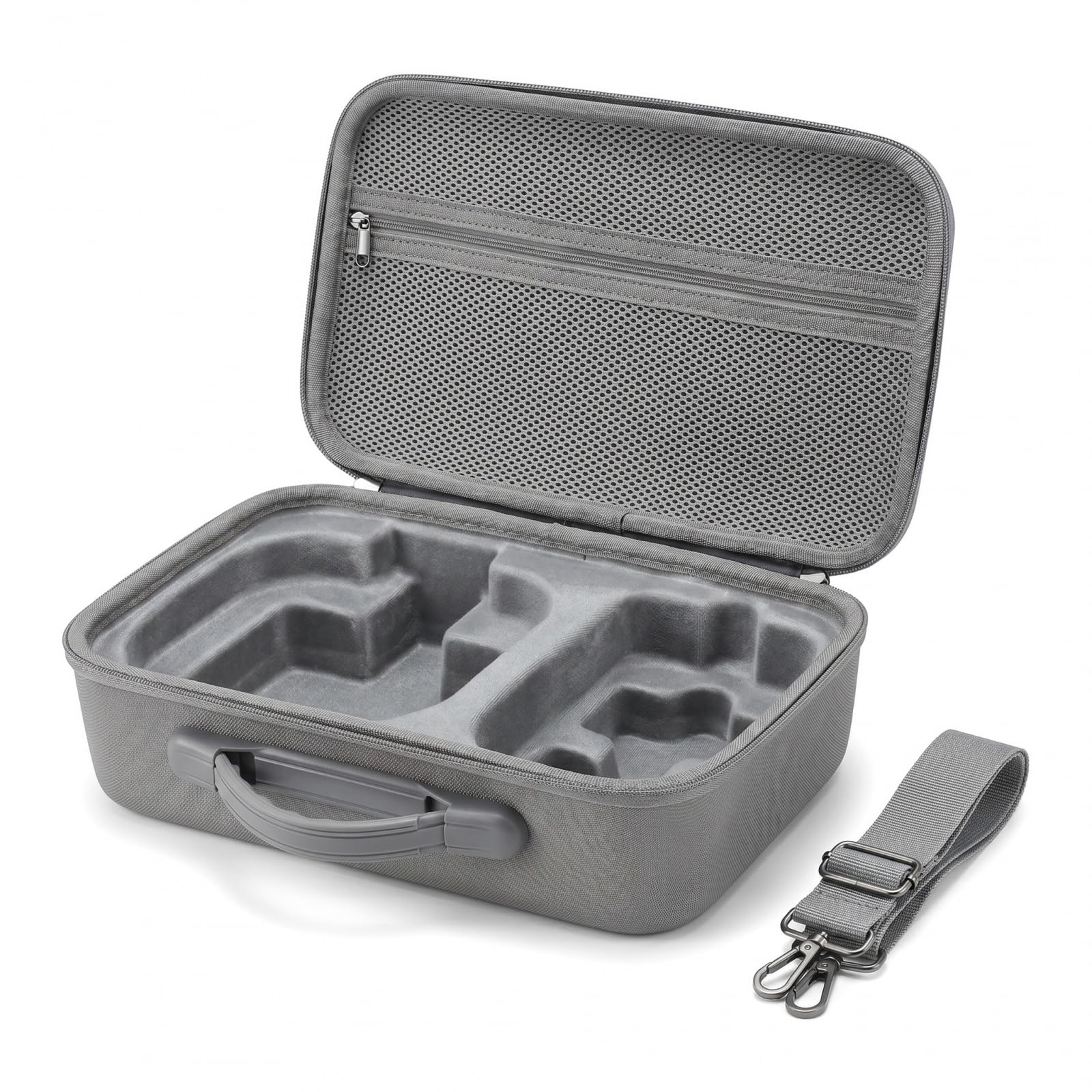 Etui na drony kompatybilne z DJI Neo 2 Fly More Combo i kontrolerem RC-N3, twarda obudowa, torba do przechowywania drona, torba podróżna z paskiem na ramię do drona, baterii i akcesoriów