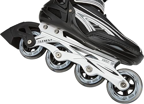 Miniatura 4 de Panther XT - Patines en línea para hombre con correa ajustable, ruedas de 3.228 in y bota suave para patinaje, Roller Derby, hockey callejero