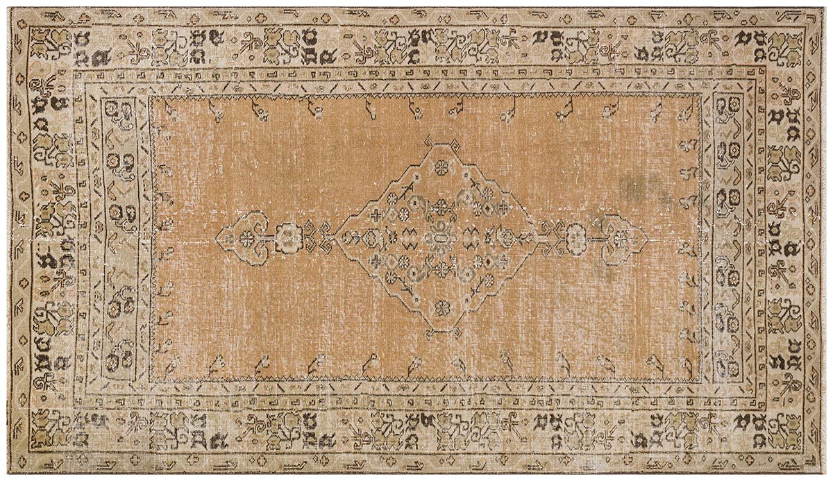 Tapis vintage turc fait main ALLMODE pour une maison avec une âme