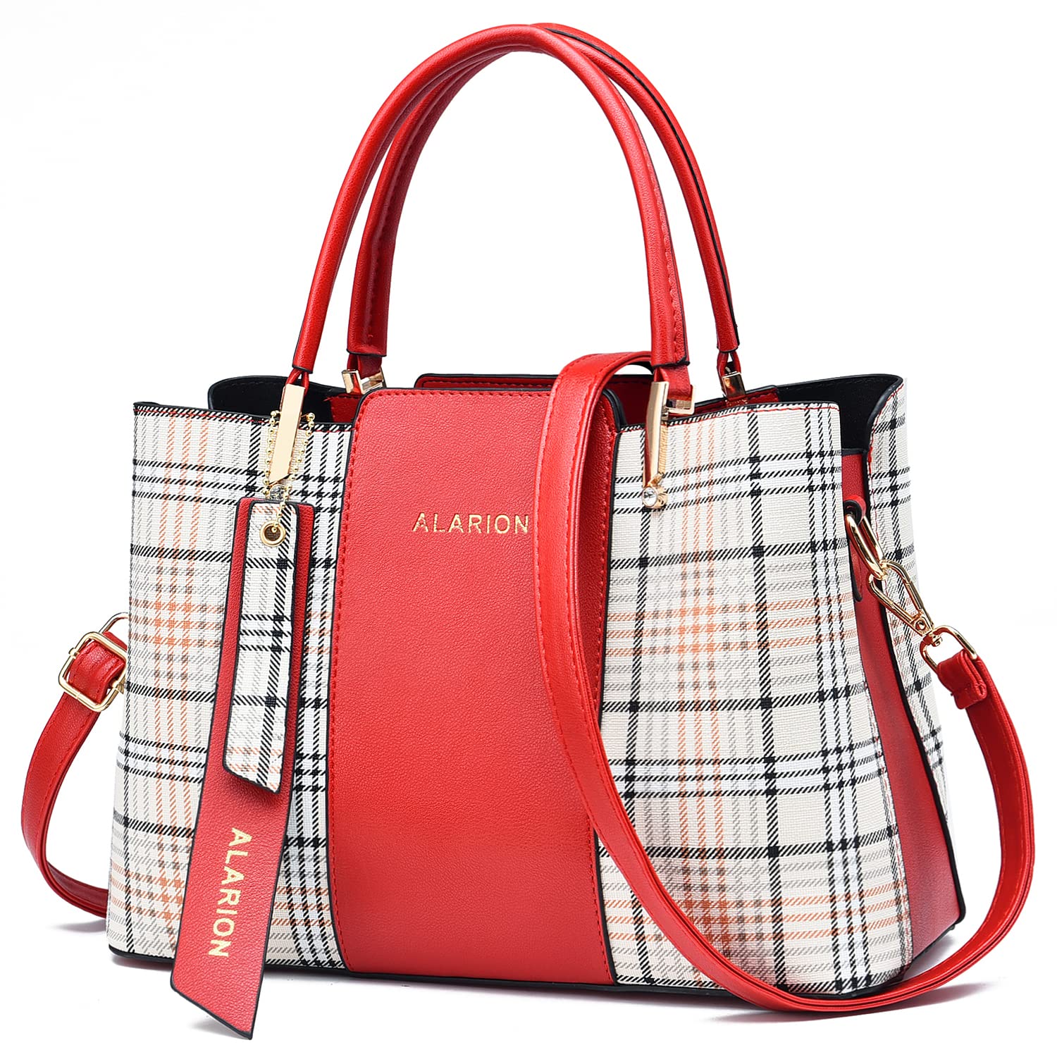 ALARIONWomens Purses and Handbags Shoulder Bag Ladies Designer Satchel Messenger Tote Bag