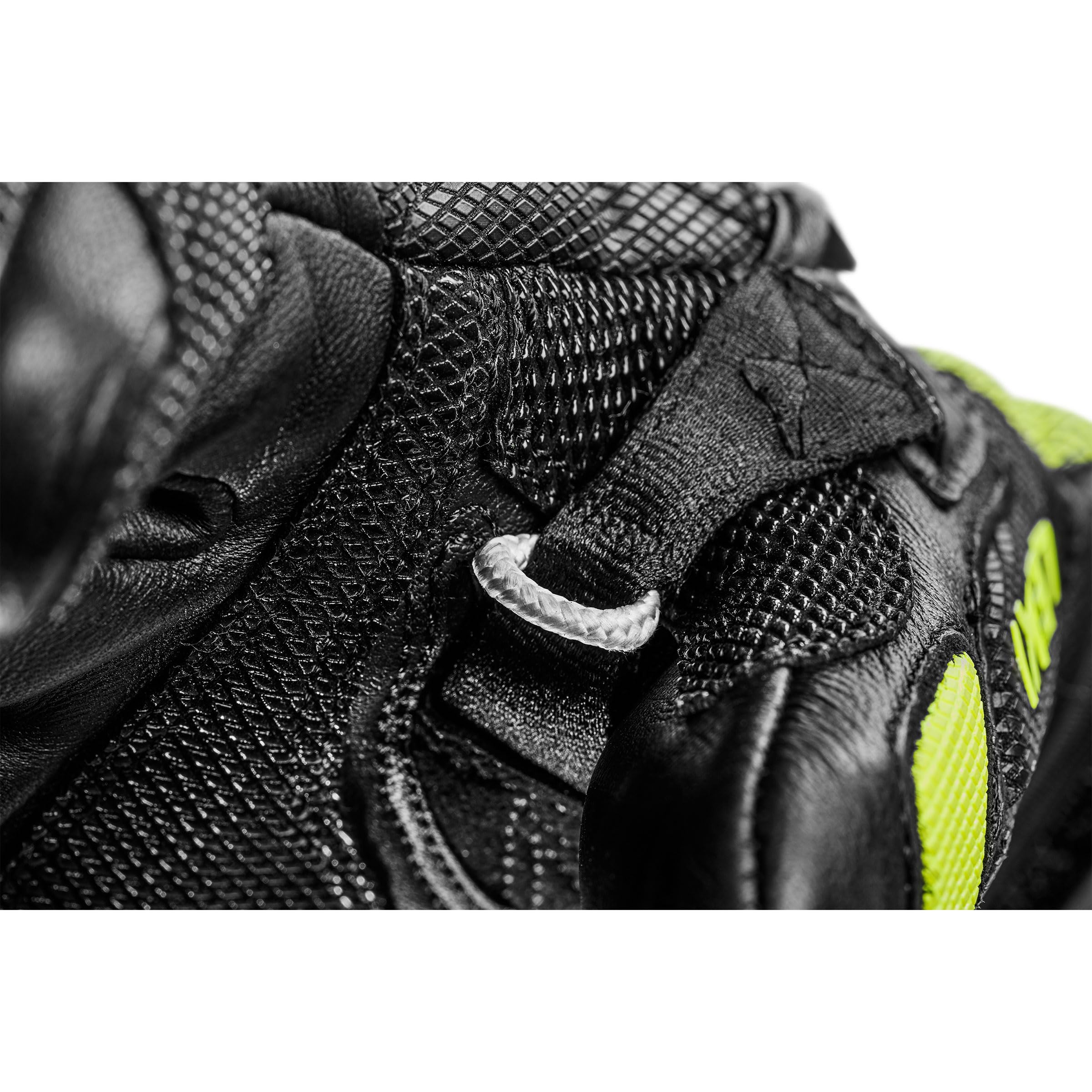 LEKI Dziecięce rękawiczki WCR Venom 3D, Black-Ice Lemon, 5