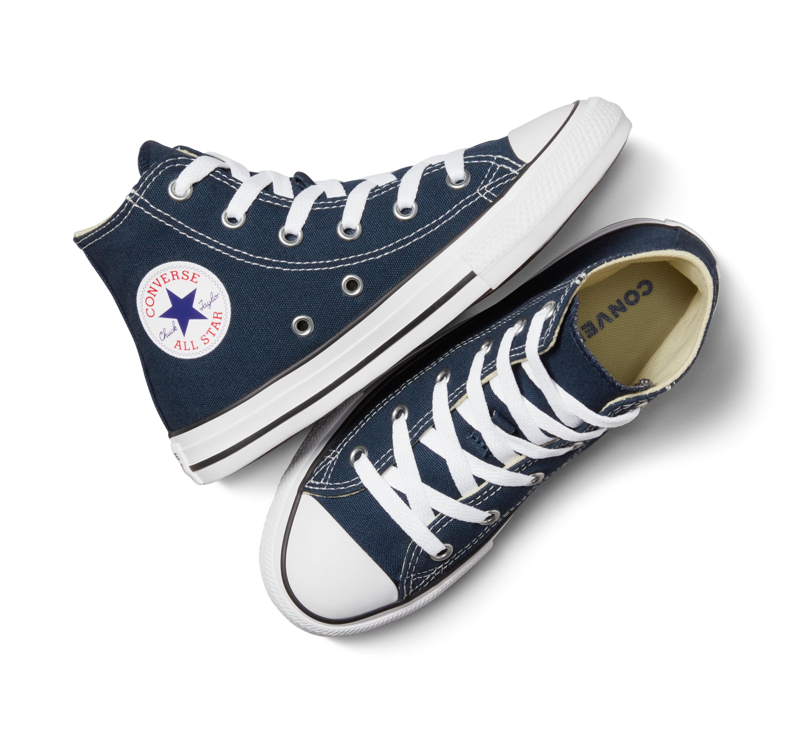 Converse Unisex Kinder CTAS-hi-Black-youthHohe Sneakers