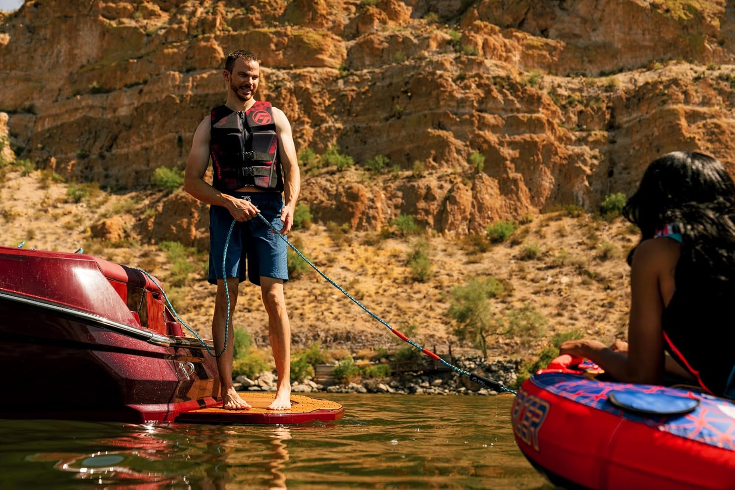 Full Throttle Youth Rapid Dry Neoprene Life Jacket