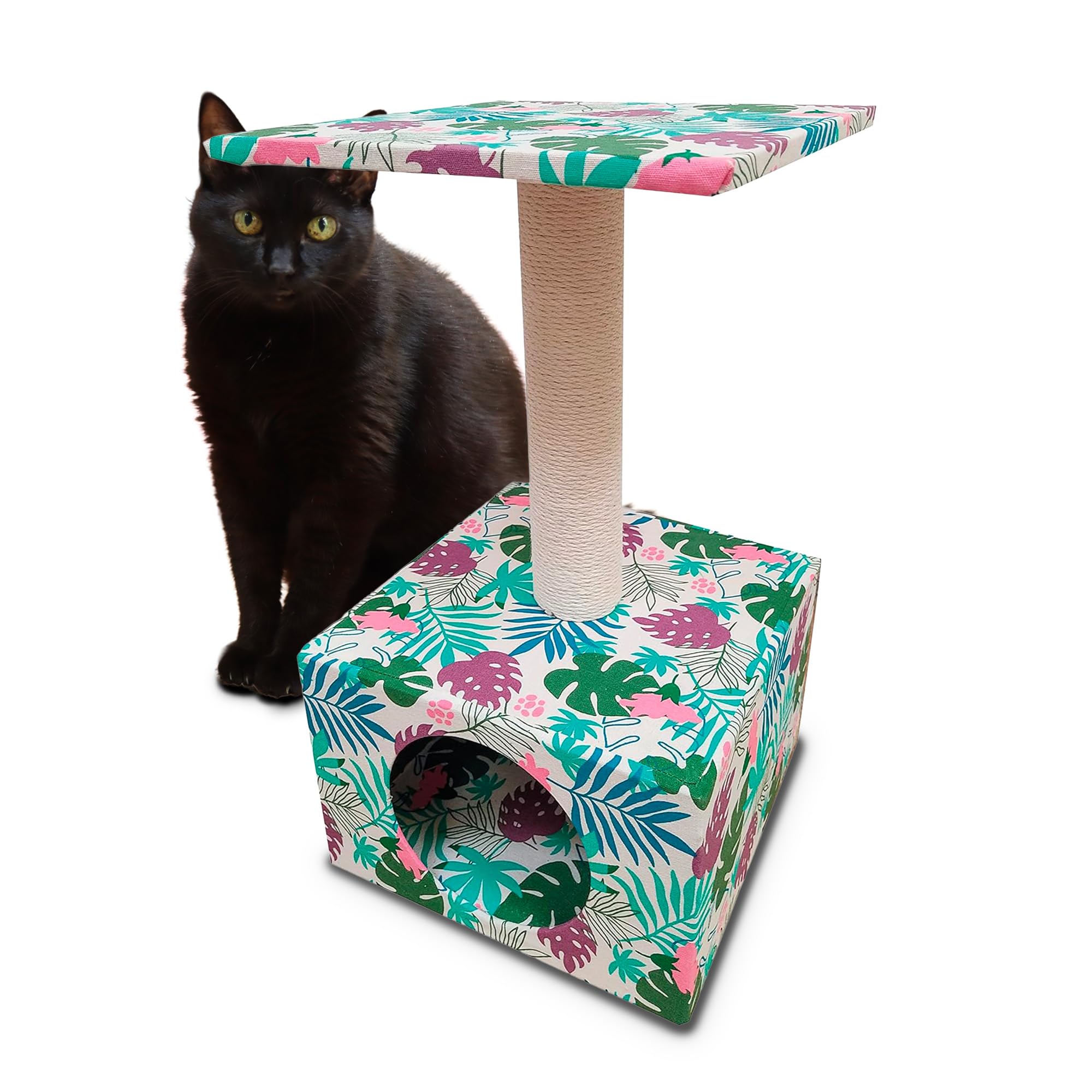 Griffoir colonne Croci pour protéger vos meubles et offrir un jeu apaisant à votre chat