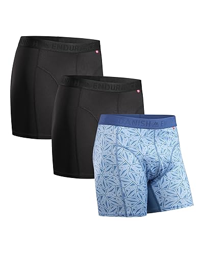 Danish Endurance Men's Sports Trunks 3-Pack Extra Long Ropa Interior de Hombres Hombre (Pack de 3) - Chollo en Moda
