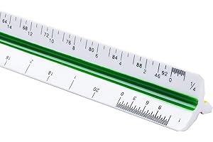 Mr. Pen 12 Inch Clear Plastic Ruler Scale