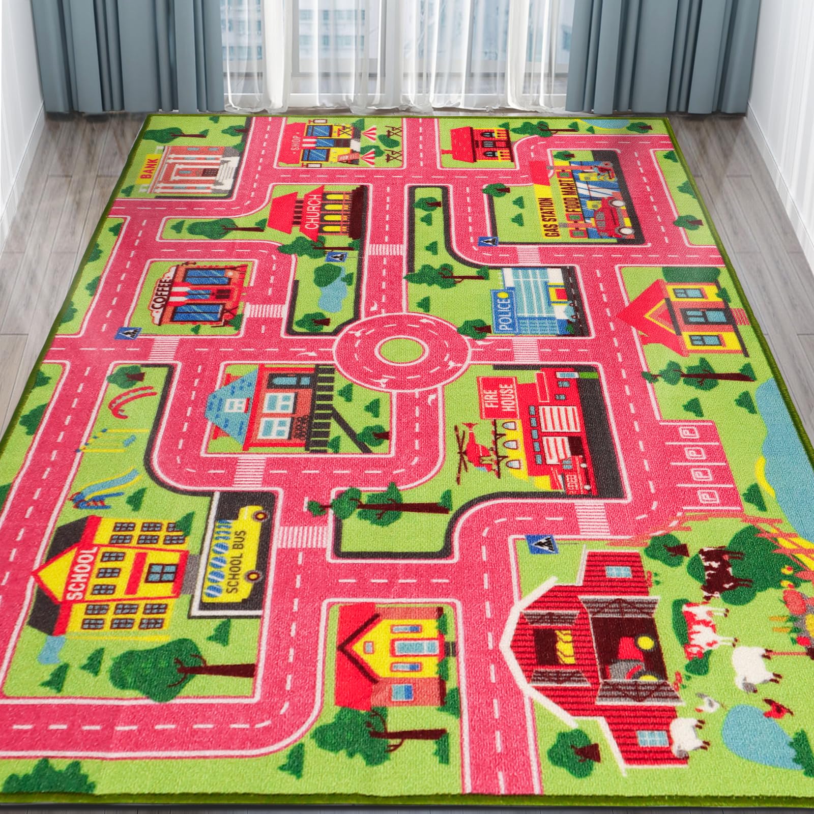 Amazon.com: Kids Carpet Playmat Rug 78.7