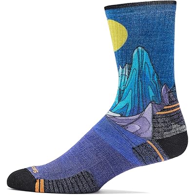 Носки Smartwool Hike Targeted Cushion Mountain Myth Print Crew Socks