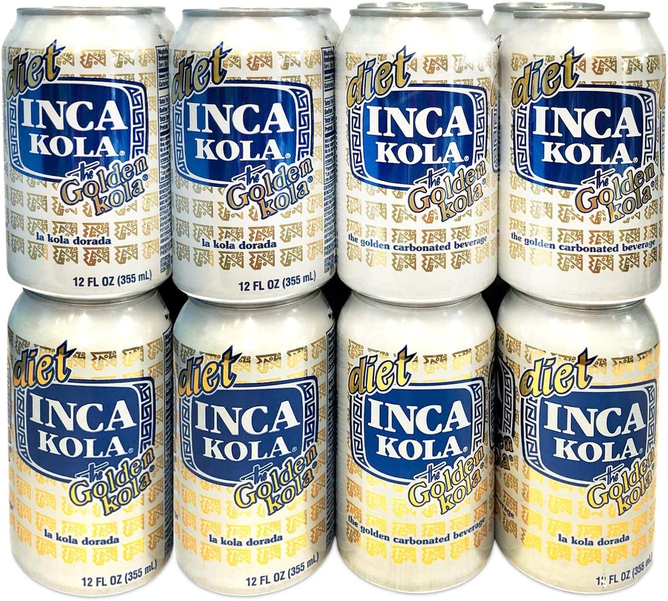 Inca Kola Diet Soda 12 fl oz Each | 16 Pack