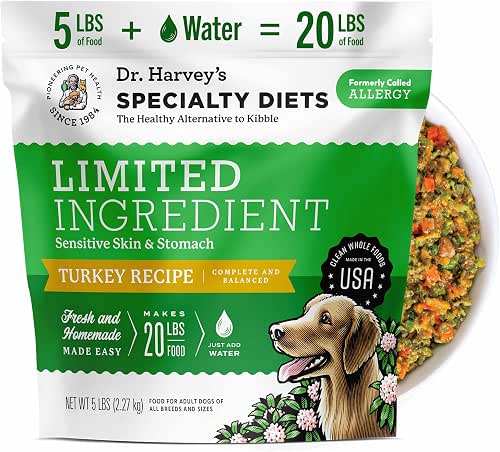 Dr. Harvey's Limited Ingredient Dog Food, Turkey (5 lb) |