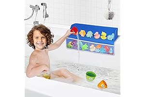 Bath Time Buddy: Puj Bathtub Splash Guard