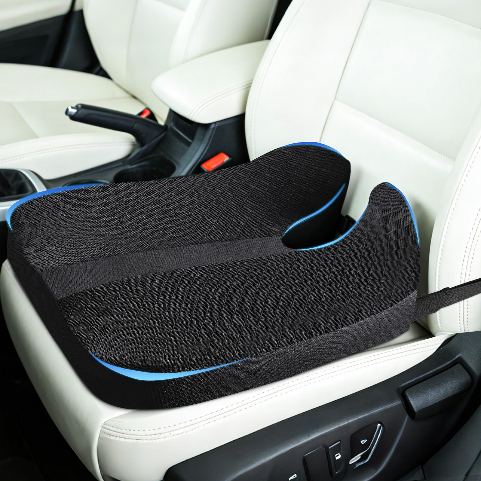 Juuwan Memory-Schaum Sitzkissen für Auto, Rollstuhl, Bürostuhl