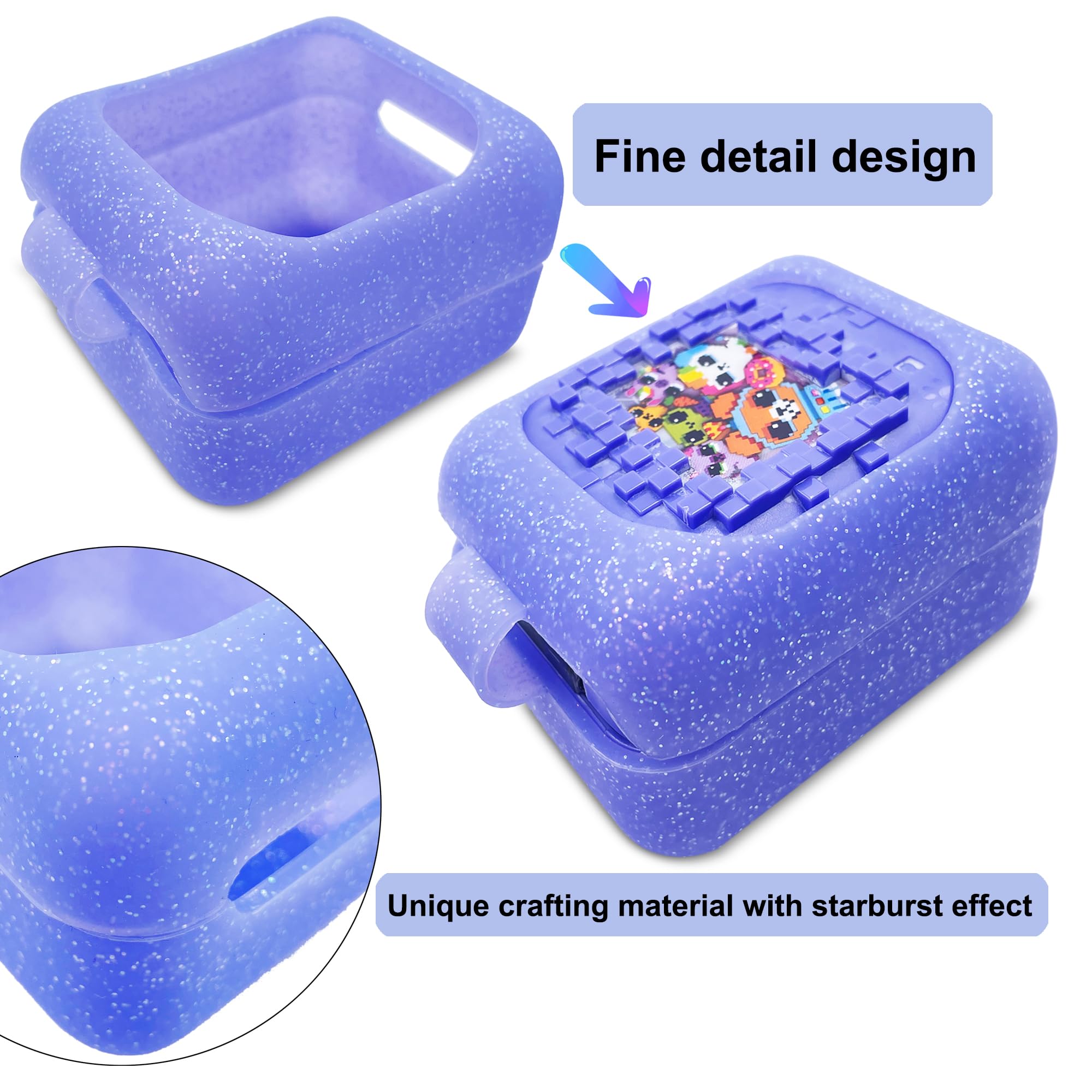 Estuche duro de EVA para Bitzee Interactive Toy Digital Pet con 15 animales virtual electrónico para mascotas, accesorio de almacenamiento protector para mascotas interactivas Bitzee 3D que reaccionan 8
