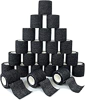 Vista 7 de [Paquete de 24 unidades de 2 pulgadas x 5 yardas] Vendajes autoadhesivos Carbou, vendaje deportivo elástico cohesivo para deportes, lesiones