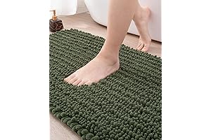 DEXI Olive Green Bath Mat