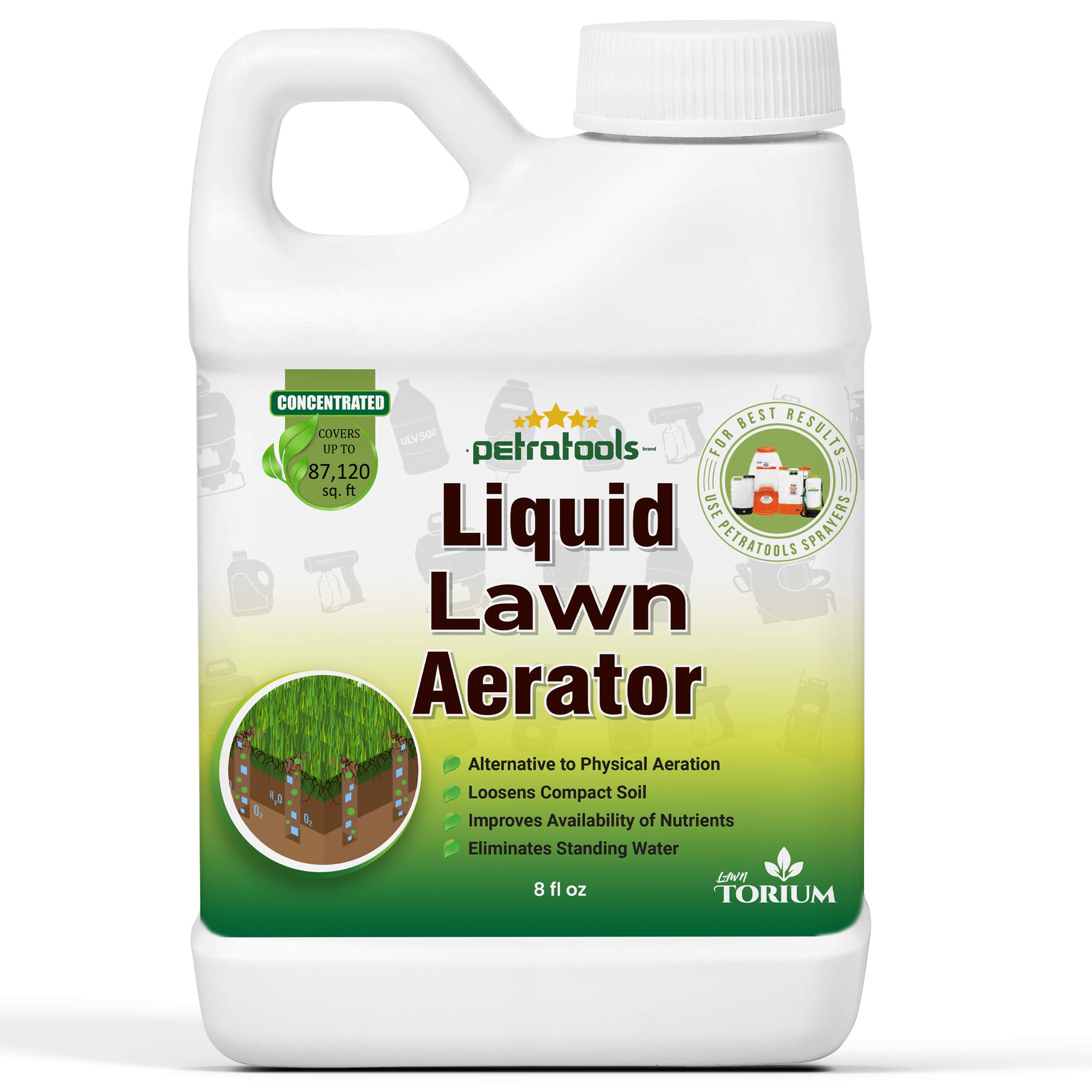 Buy PetraTools Liquid Lawn Aerator Super Concentrate 2Acre Coverage