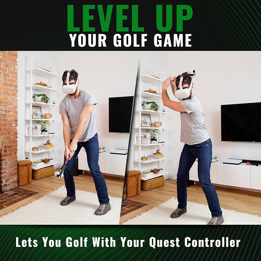 DeadEyeVR DriVR - VRゴルフクラブハンドルアクセサリー 新品 DriVR - VR Golf Club Handle Accessory - Rift S, Meta Quest