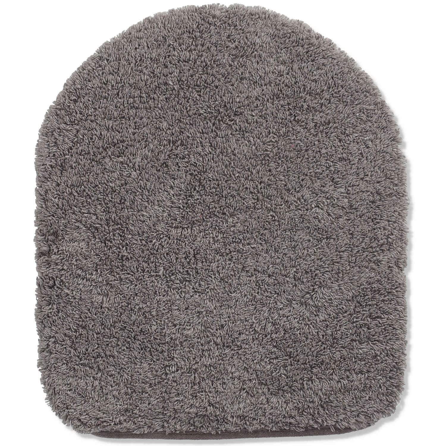 Copriasse WC In Velluto 40x45 Cm - Morbido E Pratico, Made In Italy, Verde Salvia - Foto 2