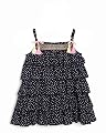 NAUTI NATI Girl's Georgette Jumper ('NN291-279- Navy_4Y)