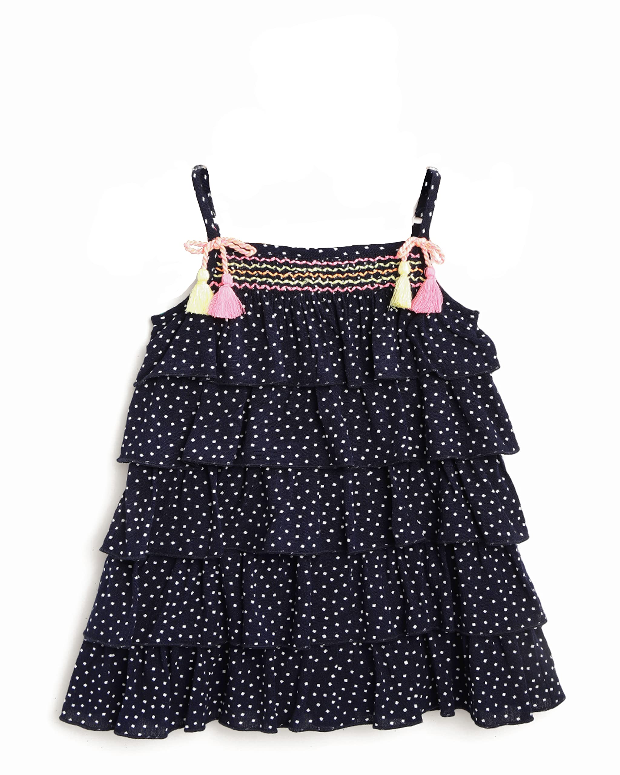 Nautinati Vestido ajustado y acampanado para niñas de 0 a 3 años
