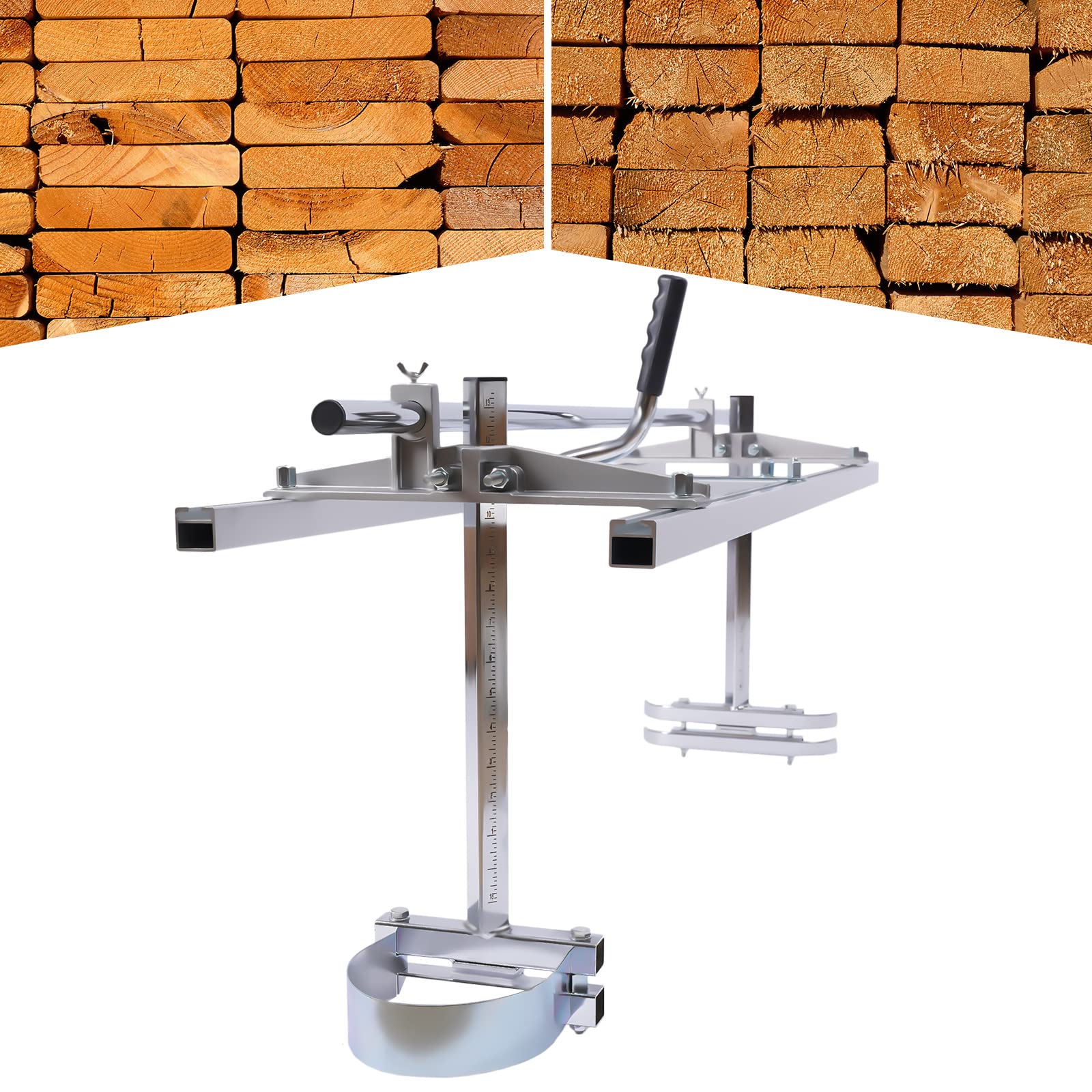 Sierra de cadena portátil móvil motosierra ajustable motosierra de cadena máquina,Adecuado Para Edificios De Madera