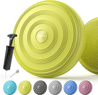PROIRON Balance Disc - Wobble Cushion for Balance with Pump Wiggle Seat for Improving Posture