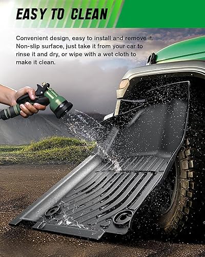 Miniatura 4 de VIWIK Alfombrillas para Ford Bronco Sport 2021 2022 2023 2024, juego completo de alfombrillas personalizadas para todo tipo de clima, 1 y 2 fila,