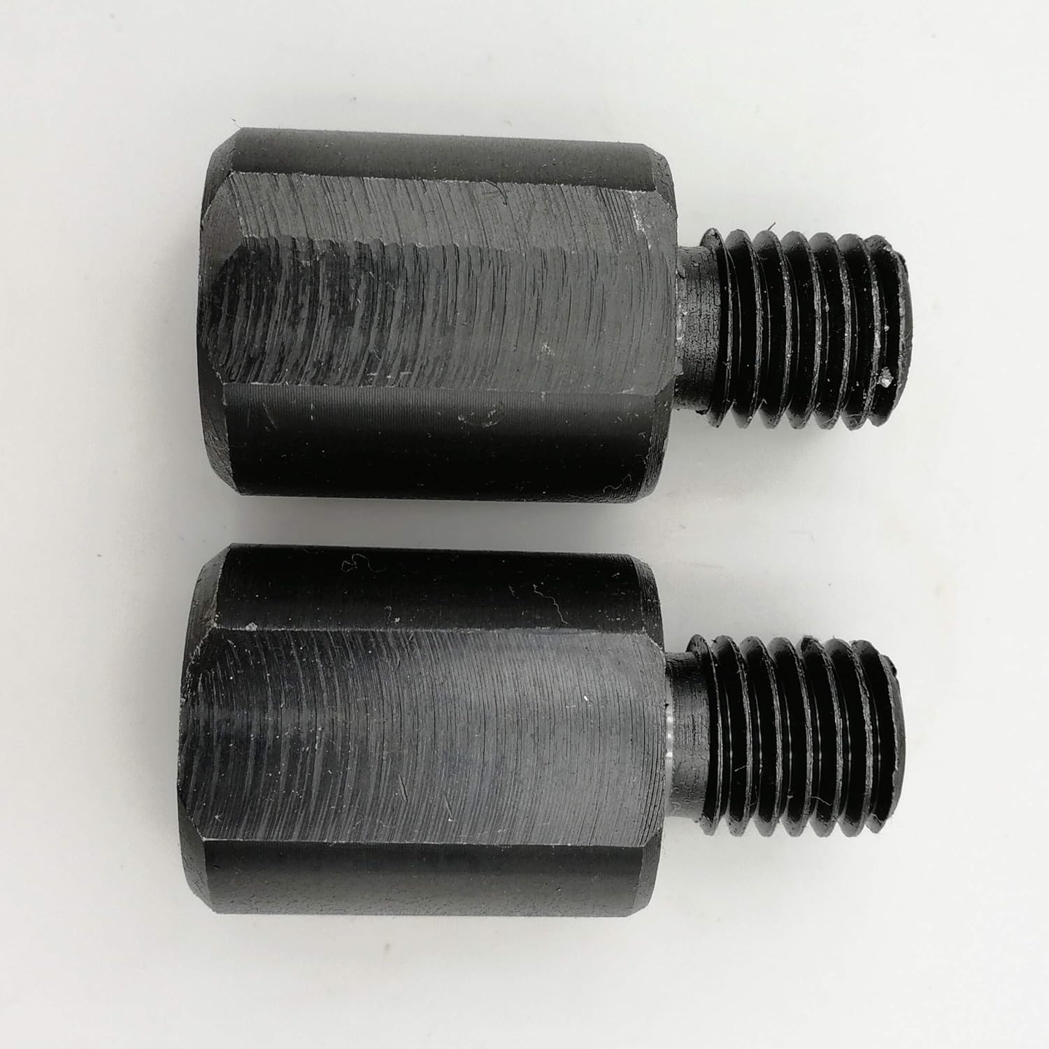 SHDIATOOL Core Drill Bit Adapter 5/8"-11 to 3/8" Hex Shank, 2-Pack – Convert 5/8”-11 Core Bits to Electric Drill, Reusable Steel Adapter for Diamond Grinding Wheels & Drill Bits