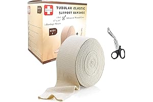 Premium 4-Inch Tubular Stockinette with Scissors