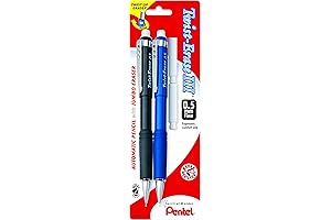 Pentel® Twist-Erase® III Mechanical Pencils with Erasers, 0.5 mm