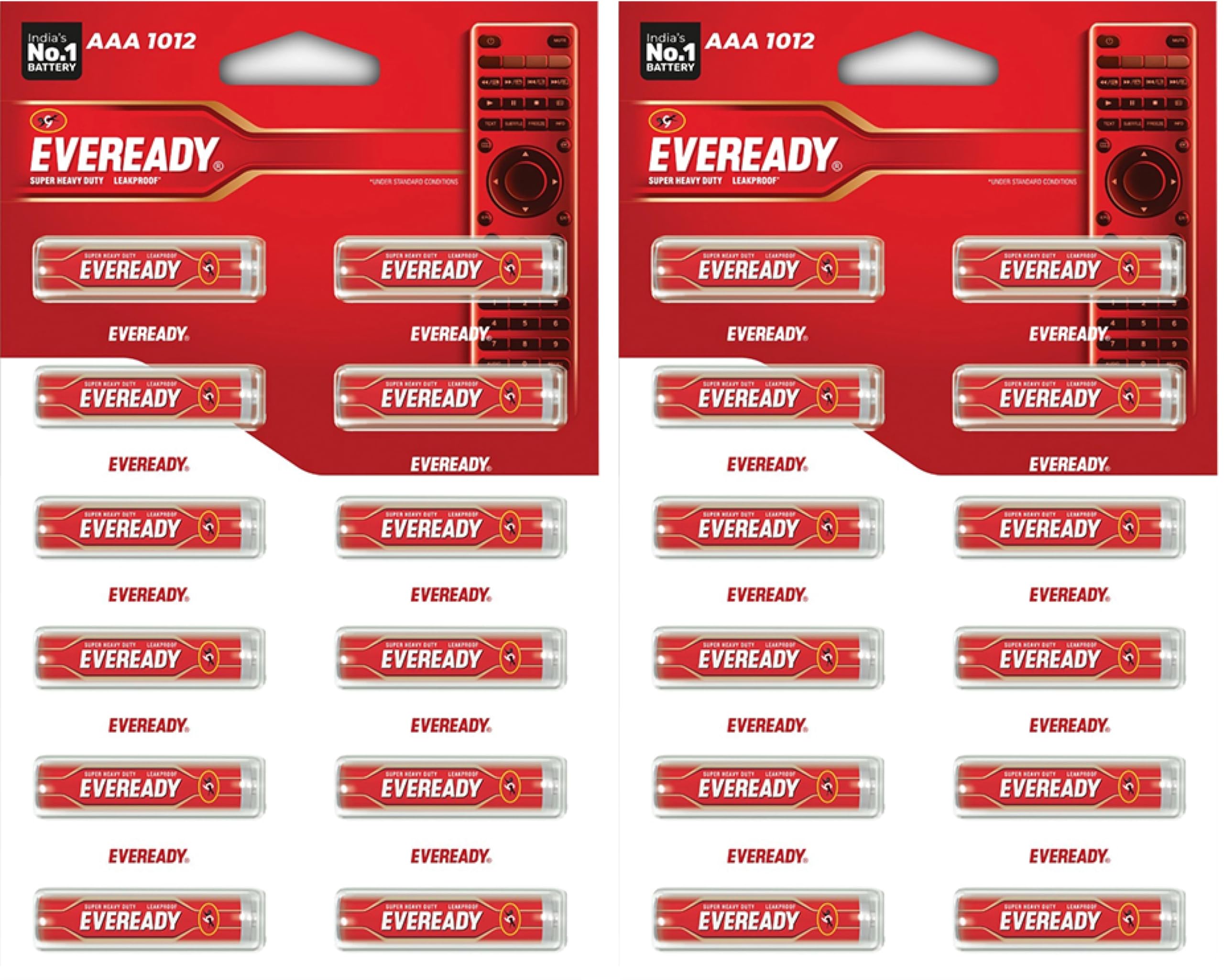 Eveready Carbon Zinc AAA Batteries | Pack of 24 | 1.5 Volt | Highly Durable & Leak Proof | AAA Battery for Household and Office Devices (AAA)-image-11