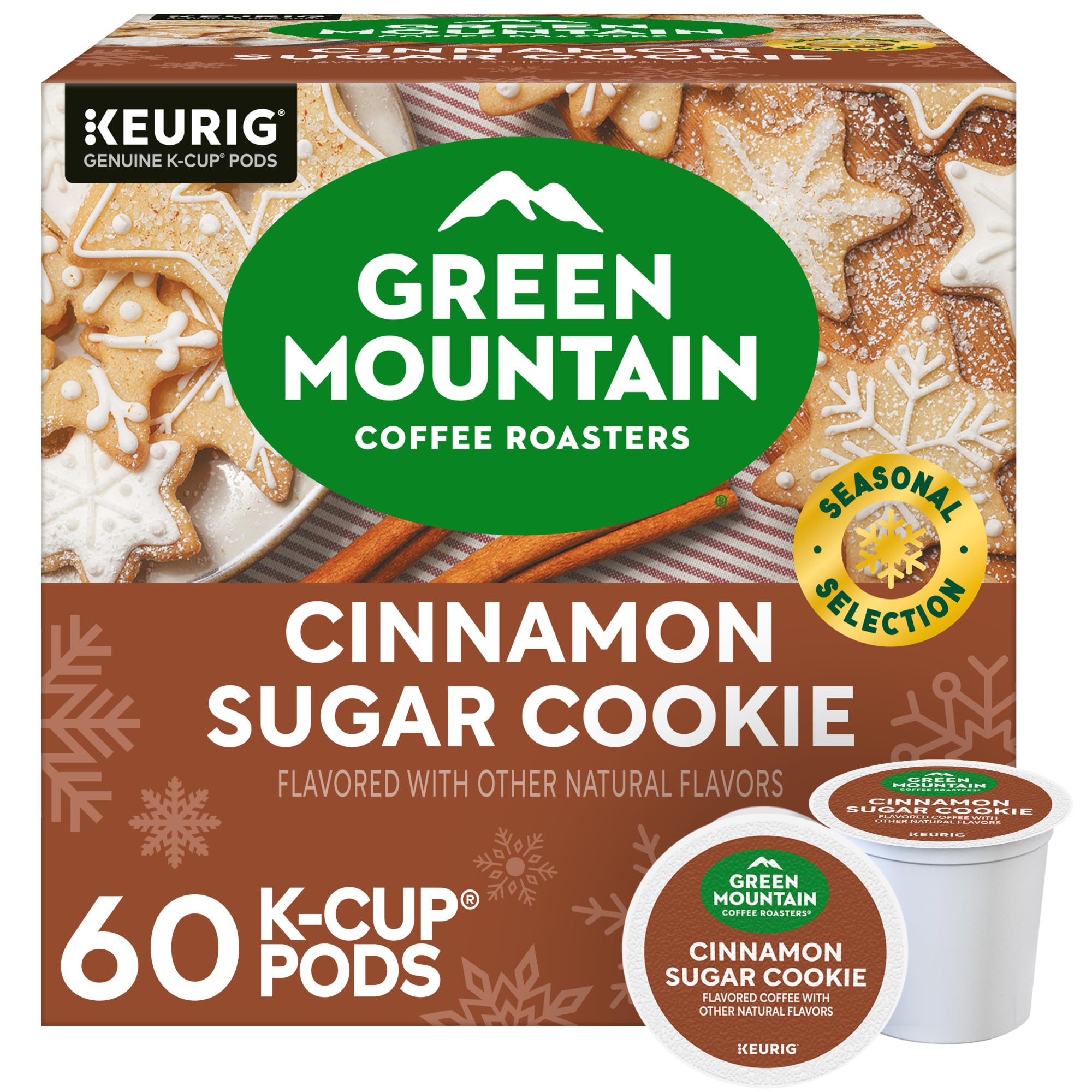 Amazon.com: Green Mountain Coffee Roasters Cinnamon Sugar Cookie