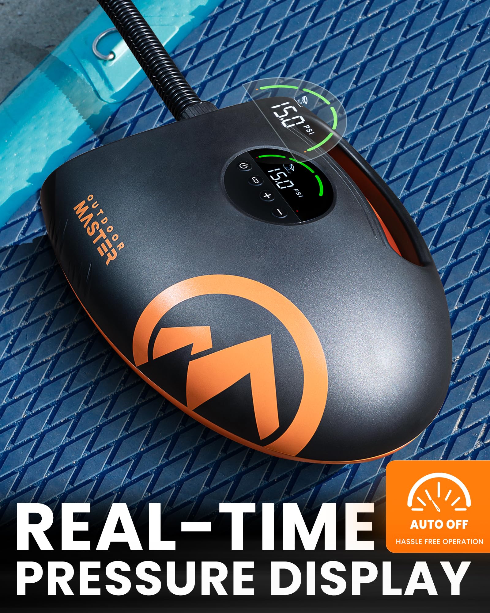 Amazon.co.jp: OutdoorMaster Shark 2S 88.8Wh 電動パドルボードポンプ