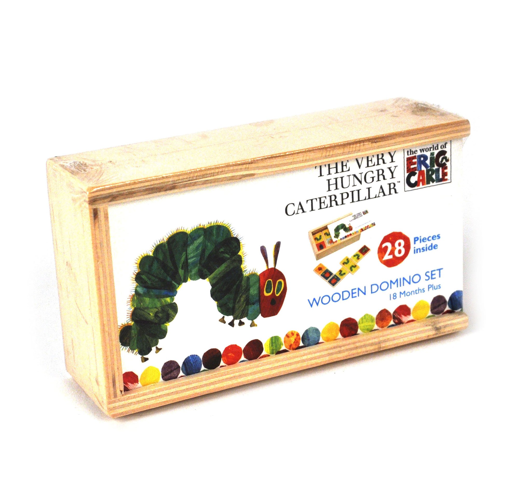 Raupe Nimmersatt Bodenpuzzle - 2-seitig Mit Farben Und Formen